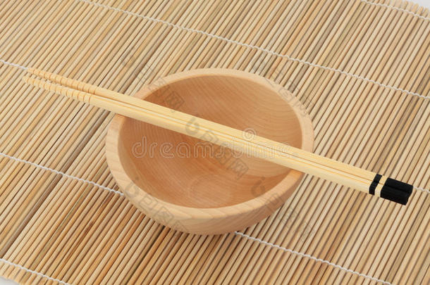 日本碗和筷子