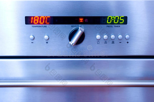 烤箱控制面板