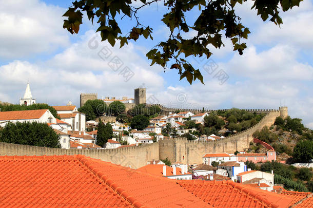 葡萄牙奥比多斯历史要塞景观