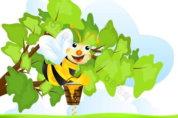 蜜蜂与蜂蜜，cdr载体