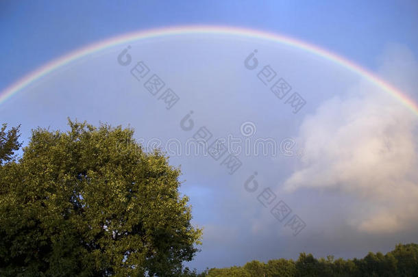 彩虹天空