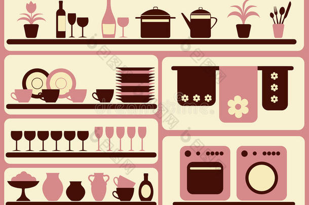厨房用具和家居用品。