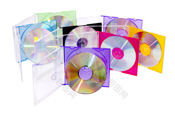 所<strong>公开</strong>的彩色盒中的cd
