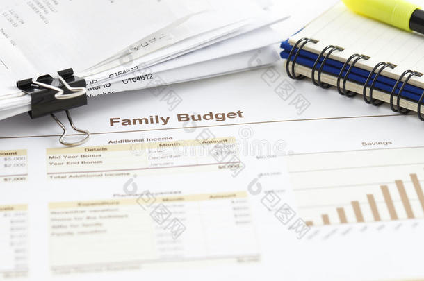 家庭收支预算