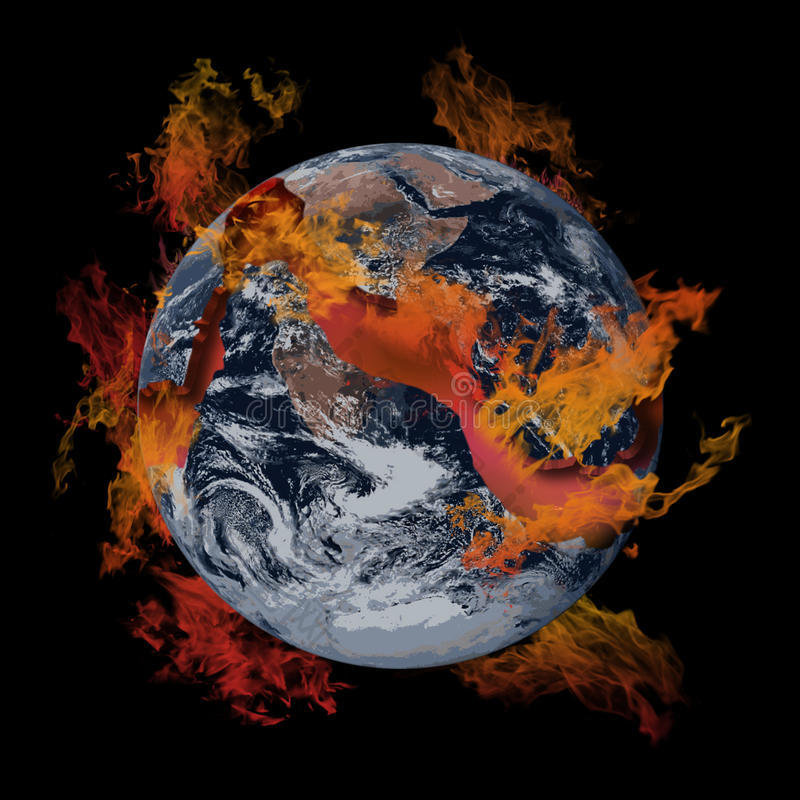 地球着火了图片-包图网企业站