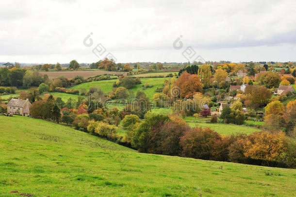 秋天的英国风景