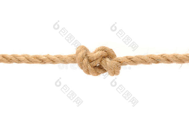 黄麻绳结