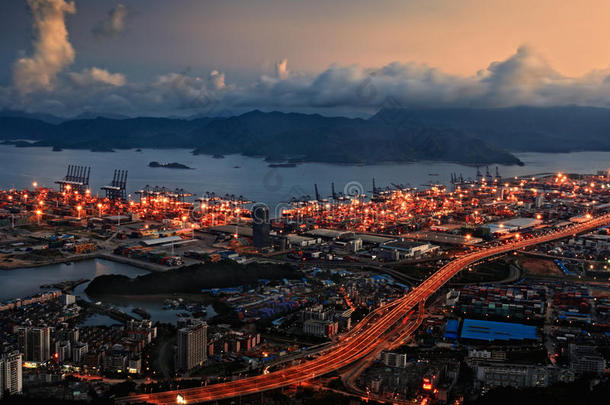 盐田港夜景