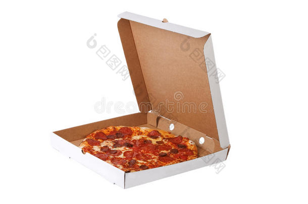 纯开箱新鲜披萨