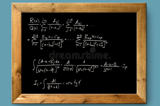 黑板黑板难公式数学