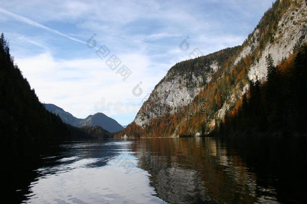 神秘的托普利茨湖，奥地利