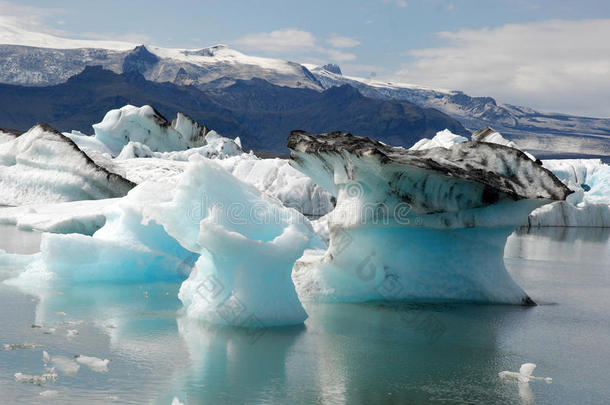 冰岛-<strong>约</strong>库沙伦冰川和冰川泻湖