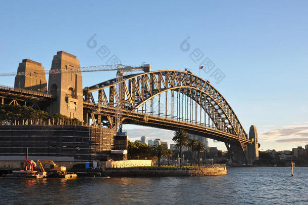澳大利亚悉尼<strong>海港大桥</strong>，清晨