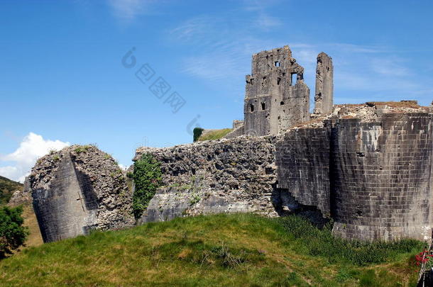 科菲，英格兰：科菲城堡遗址