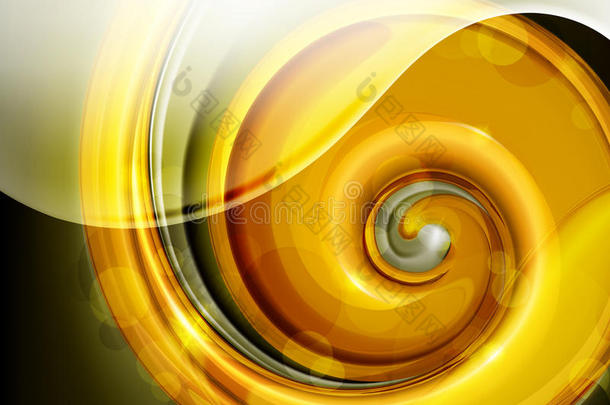 金色螺旋