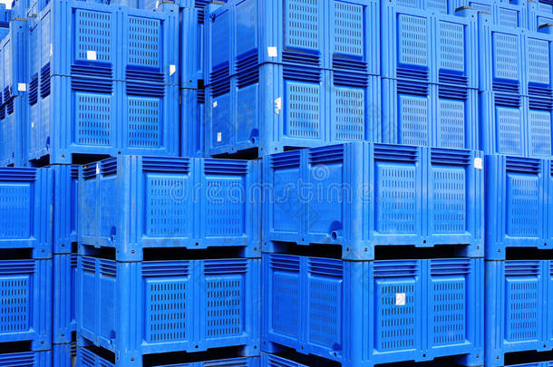 背景蓝色箱盒商业