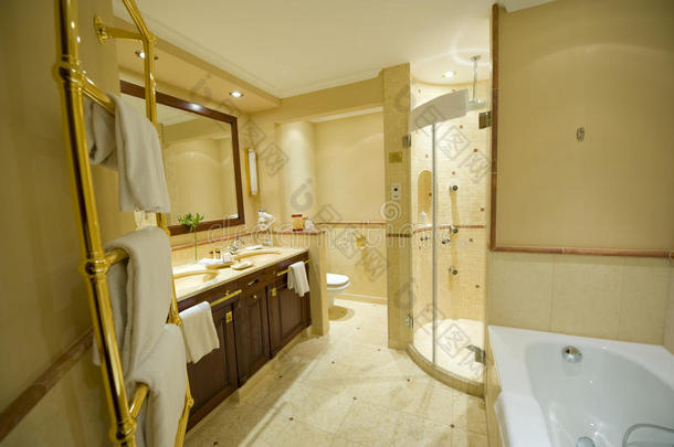 现代豪华浴室