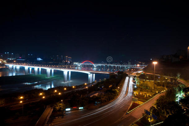 中国<strong>重庆</strong>城市<strong>夜景</strong>