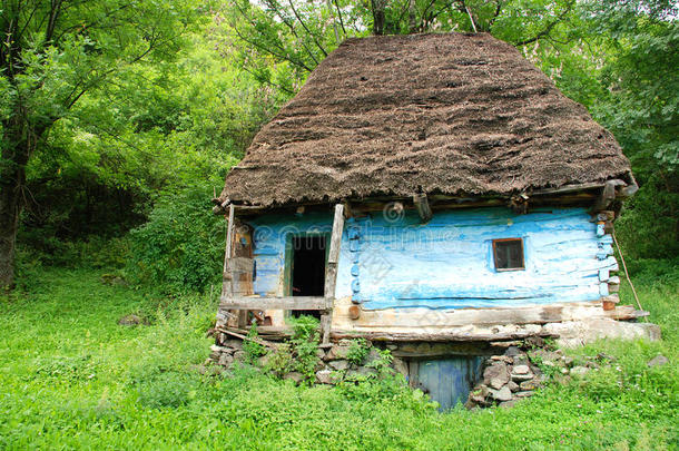 古老的传统木屋