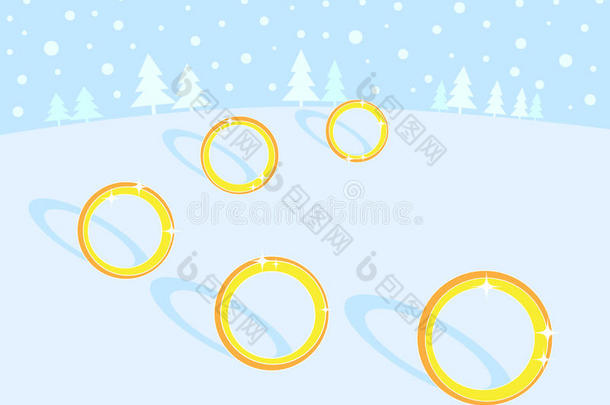 圣诞节12天：5枚金戒指