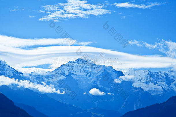 瑞士少女峰山脉