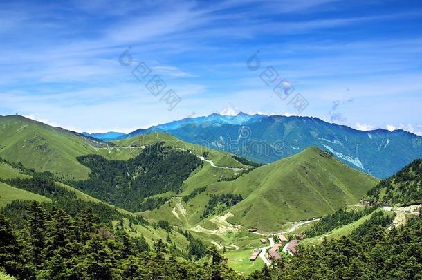 高山全景