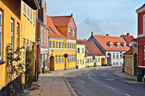 丹麦的街景