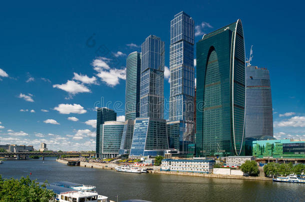 俄罗斯莫斯科市商业中心
