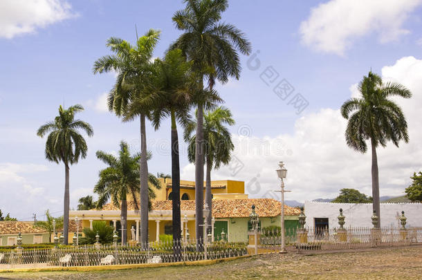 古巴特立尼达广场