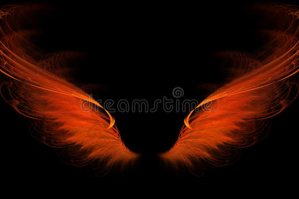 红色火焰翅膀