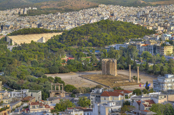 古希腊雅典奥林匹亚宙斯神庙