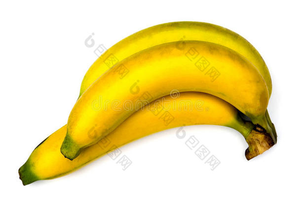 白色的香蕉。