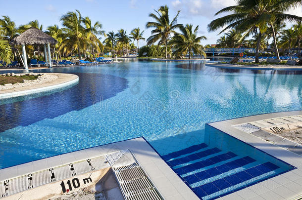 豪华度假酒店游泳池
