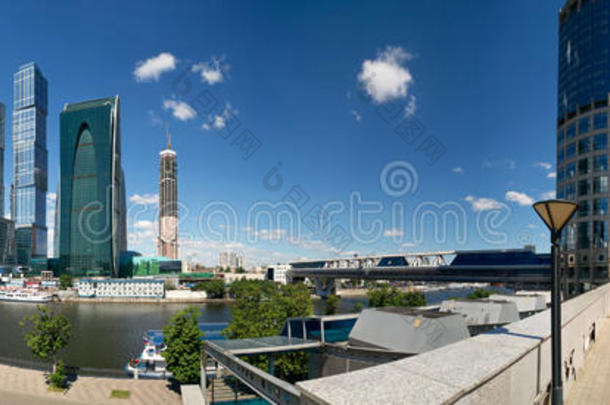 莫斯科市商务中心全景图