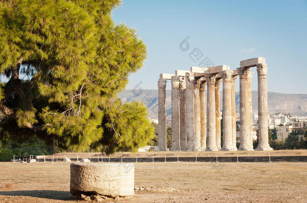 希腊雅典奥林匹亚宙斯神庙