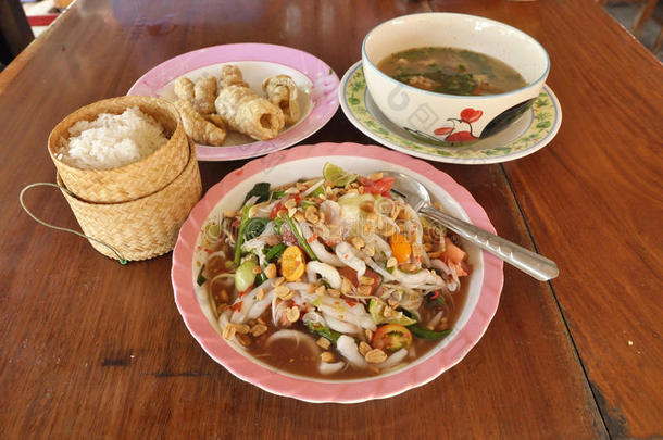 泰国木瓜沙拉套餐