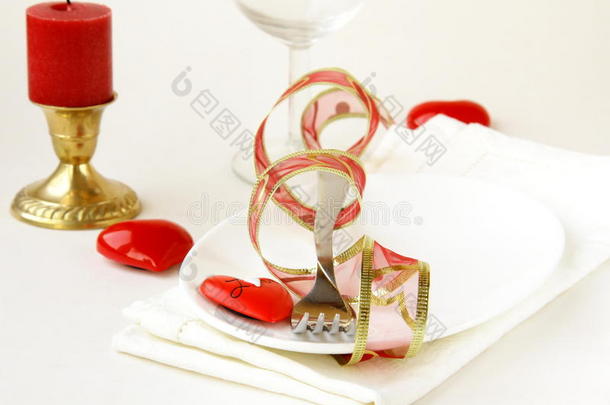 浪漫典雅的餐桌布置