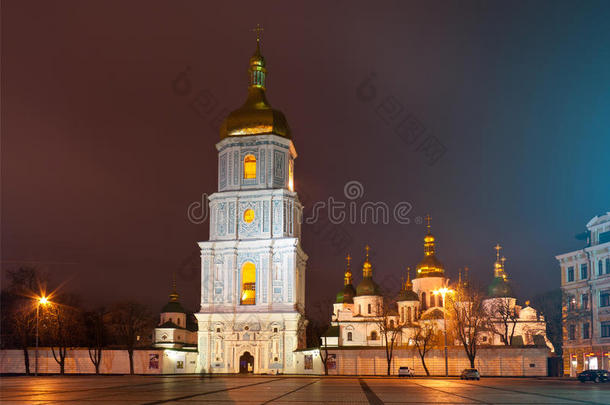 乌克兰基辅<strong>圣索菲亚</strong>大教堂