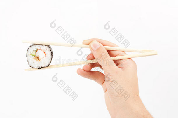 手拿寿司