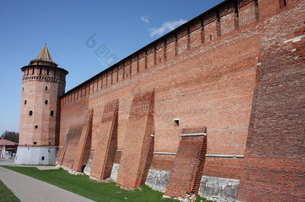 莫斯科地区的克里姆林宫。克里姆林宫围墙