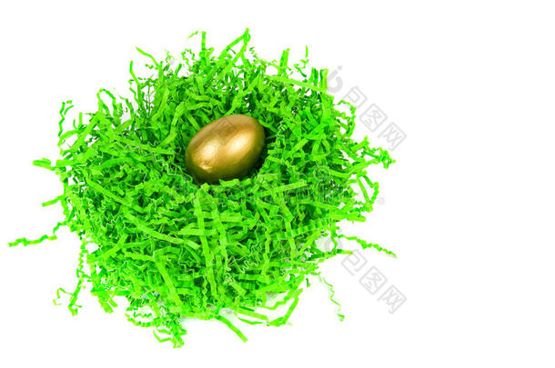 绿草巢金蛋