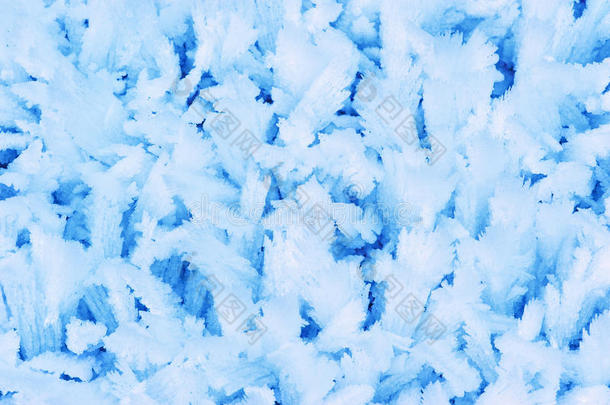 蓝霜水晶图案