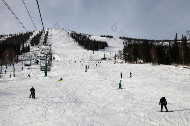 山地滑雪场