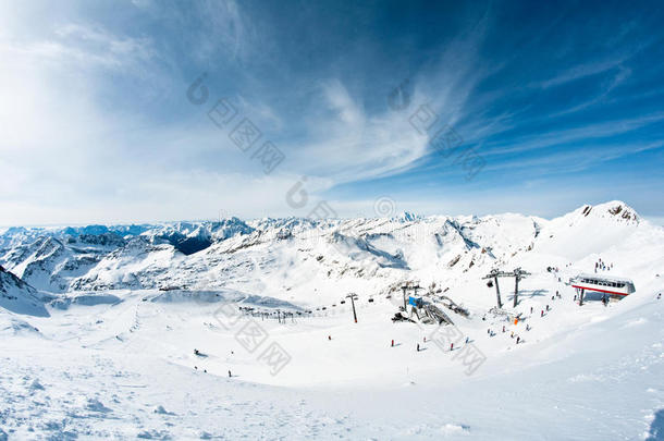 山地滑雪场