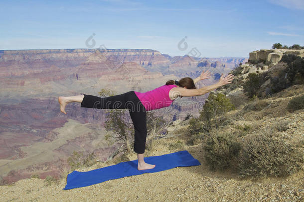 大峡谷瑜伽
