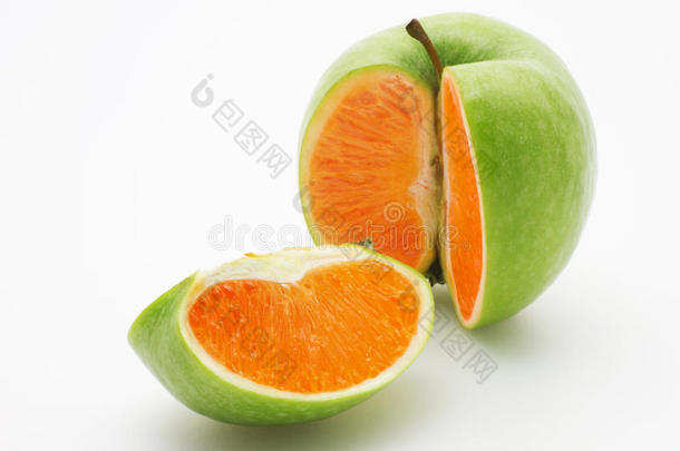 含橘子的苹果