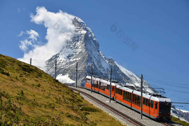 戈纳格拉特火车和马特霍恩，瑞士