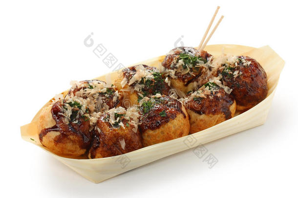 takoyaki，章鱼<strong>丸</strong>，日本菜