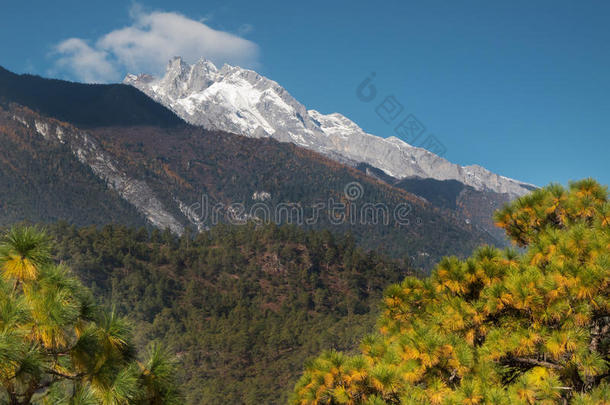 中国云南哈巴雪山