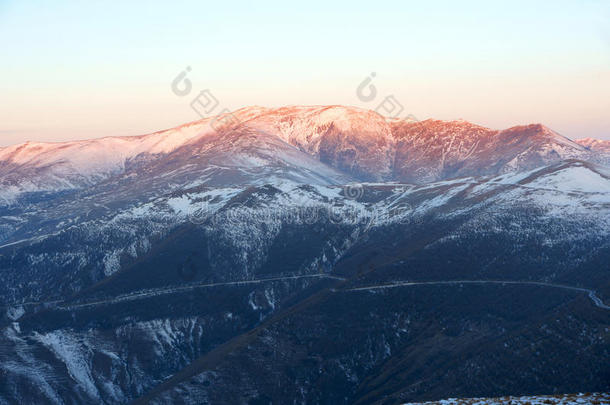 五台山冬景